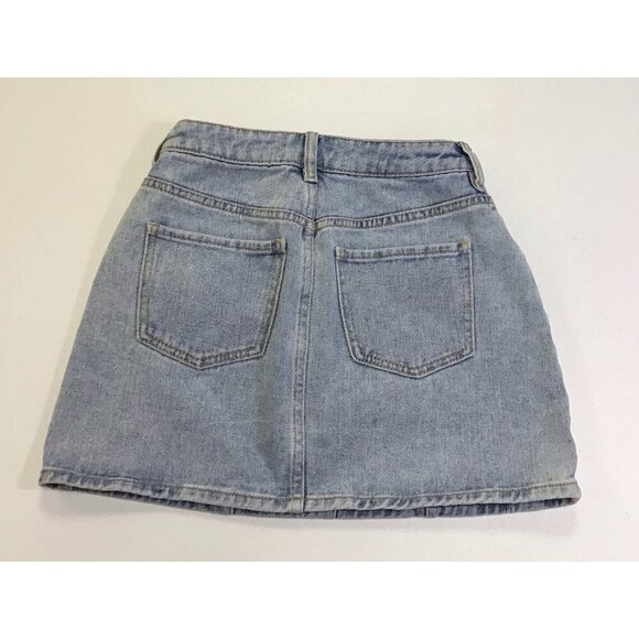 Pacsun LA Size 24 Denim Retro/Y2K Skirt With Front Pockets 🩵 - Picture 3 of 3